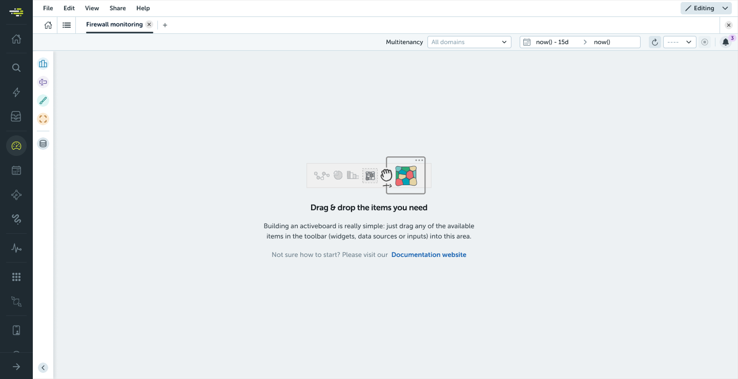 After Dashboard redesign example