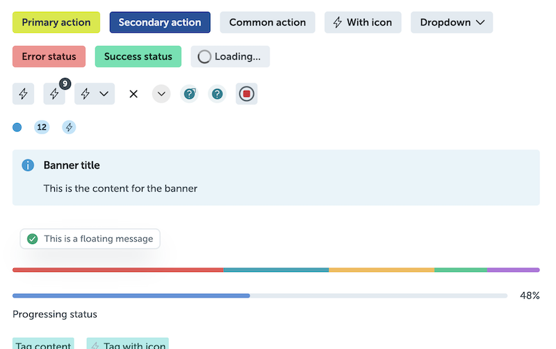UI components overview
