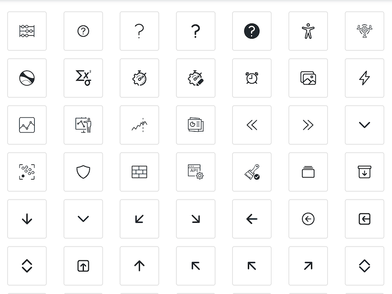 Icons example