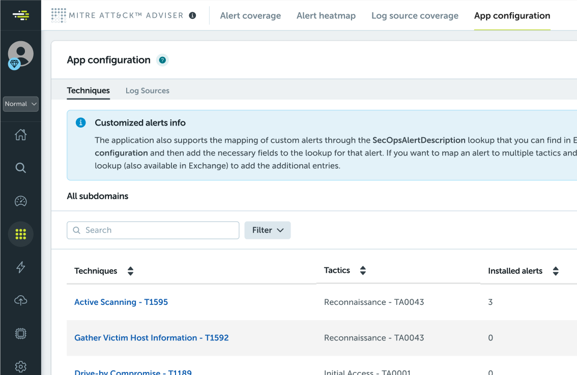 After design system UI horizontal tabs example