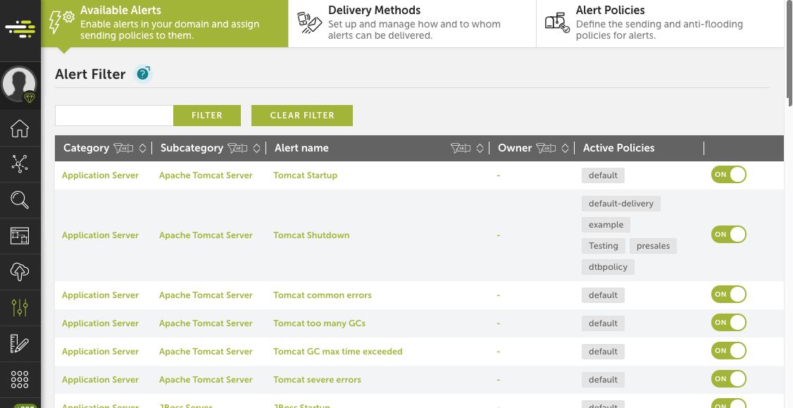 Before design system UI example