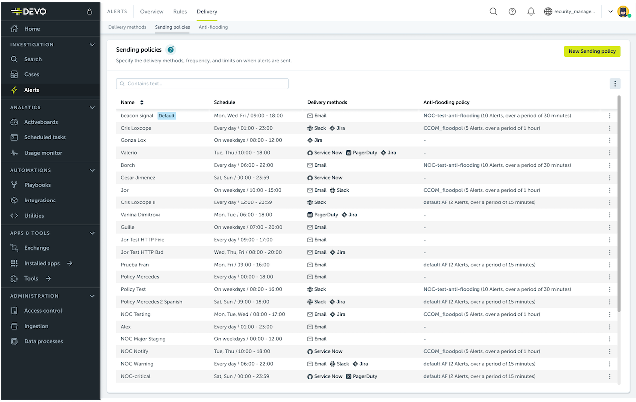 After Genesys UI example showing consistent components
