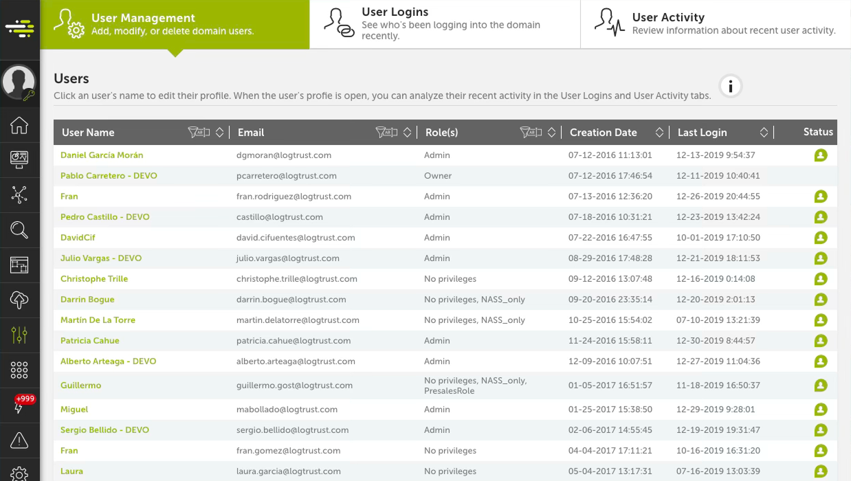 Before Genesys UI example showing inconsistent components