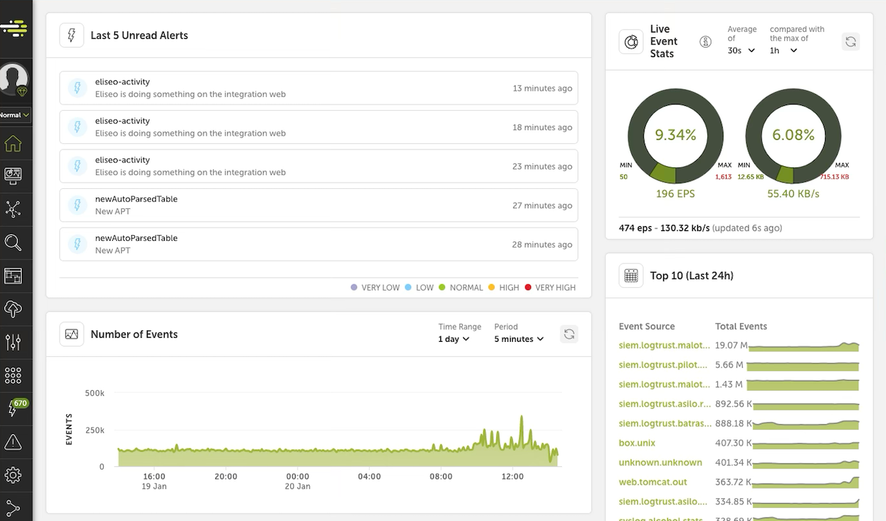 Before UI refactor example